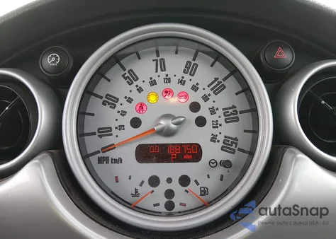 2005 Mini Cooper z USA, uszkodzony, nr VIN WMWRC33525TJ72640